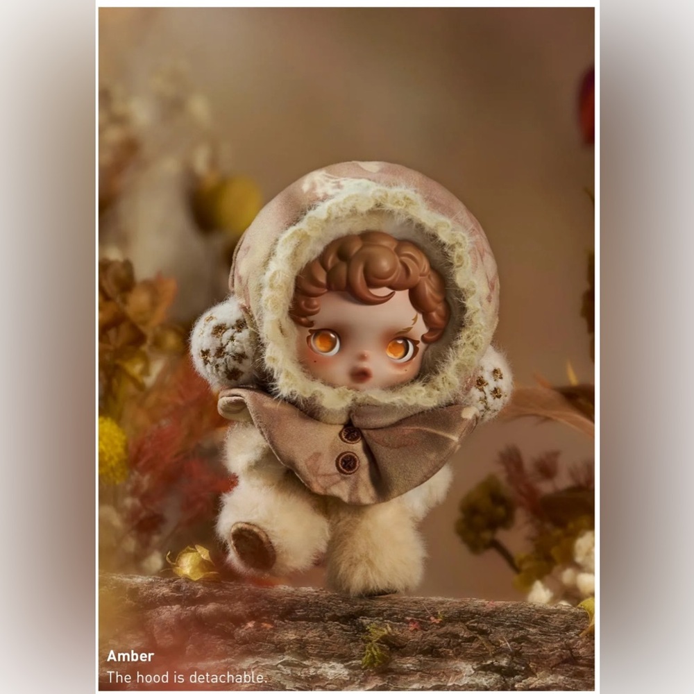 SKULLPANDA L'impressionnisme Series Plush Doll - Amber